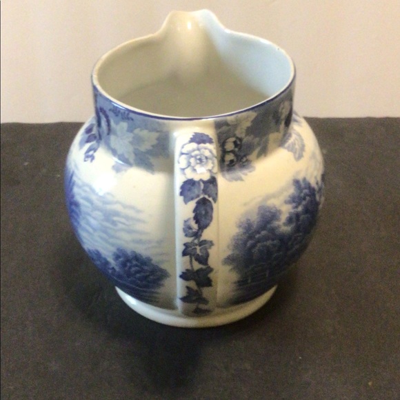 Vintage 6in Woods Ware English Pottery Pitcher - Picture 5 of 8